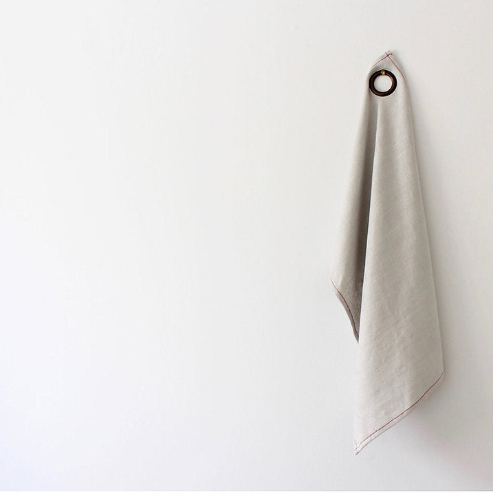 VOR Linen Tea Towel - Oyster