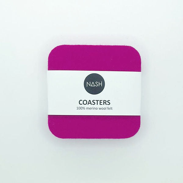 LOKI Merino Wool Coasters - Dahlias