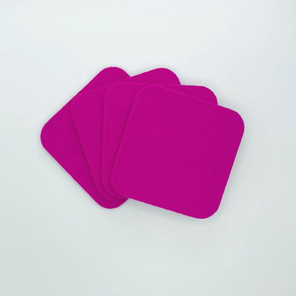 LOKI Merino Wool Coasters - Dahlias