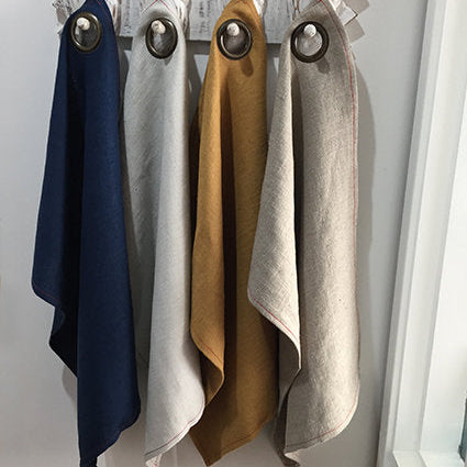 VOR Linen Tea Towel - Blueberry