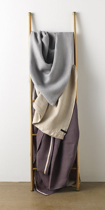 HLIN Linen Throw Blanket - Smoke