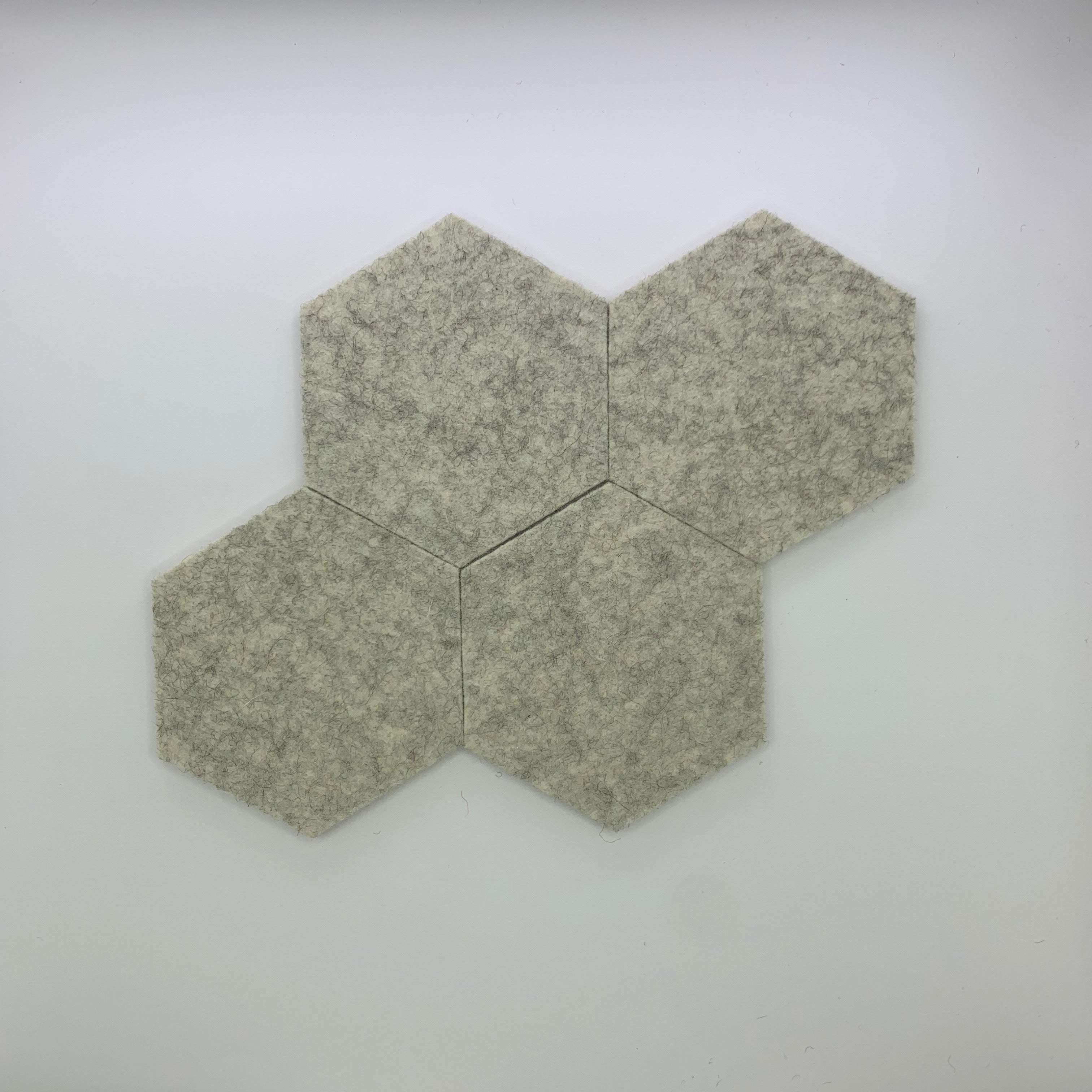 LOKI Merino Wool Coasters - Snow