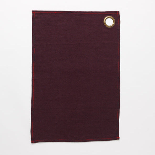VOR Linen Tea Towel - Aubergine
