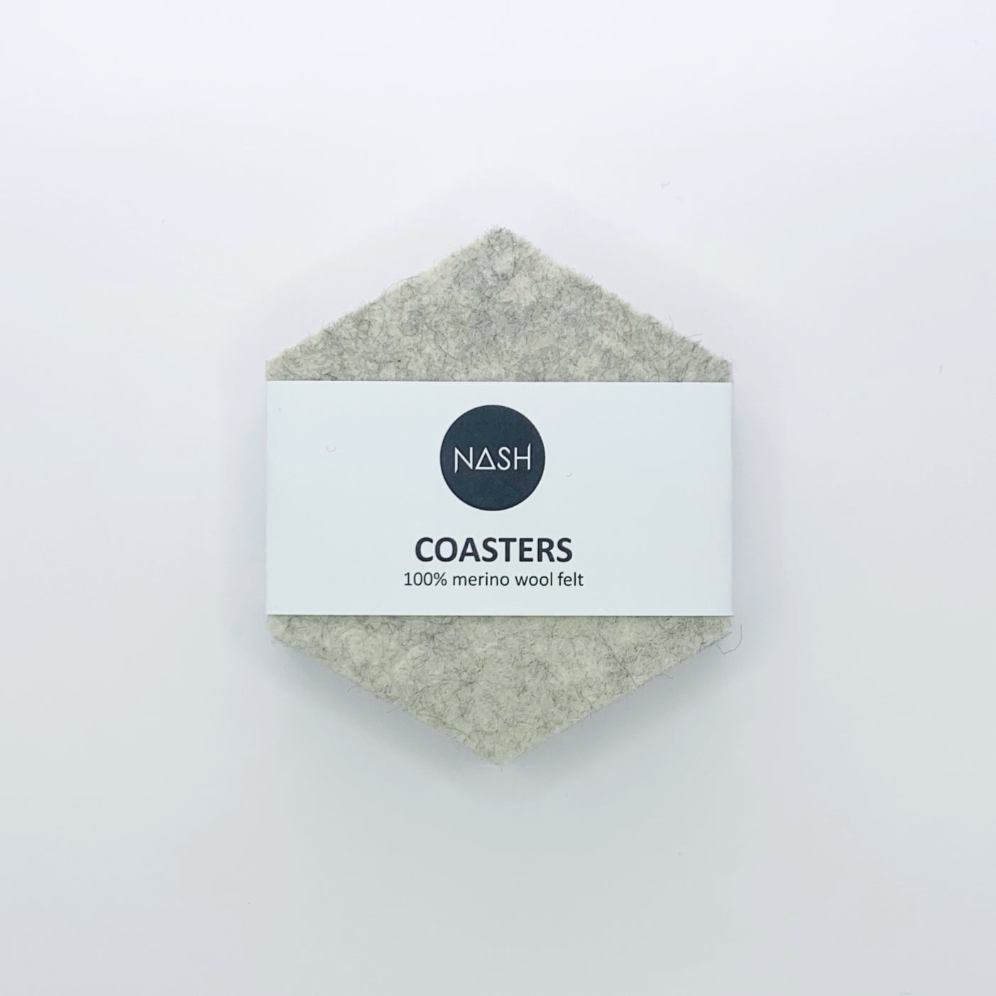 LOKI Merino Wool Coasters - Snow