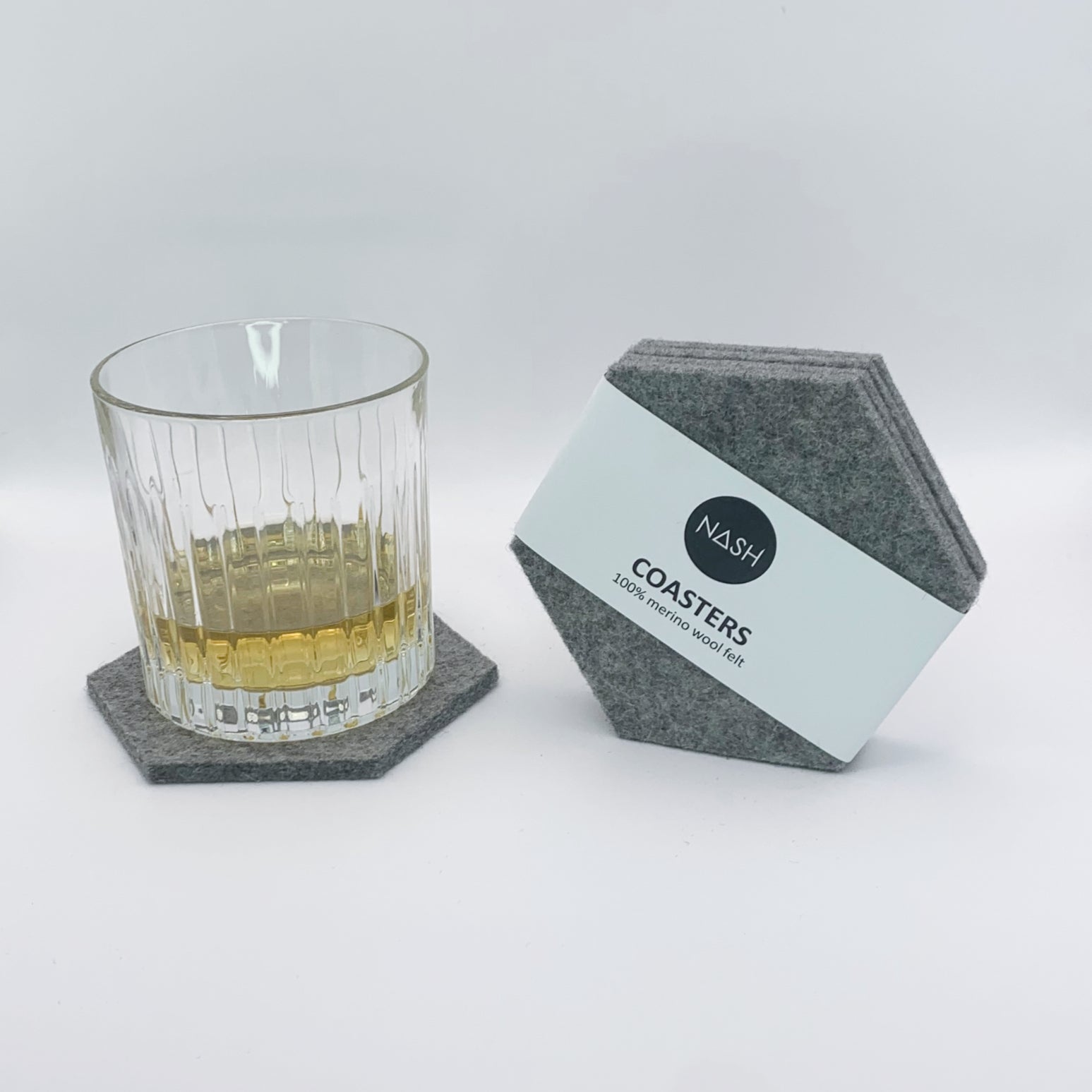 LOKI Merino Wool Coasters - Storm