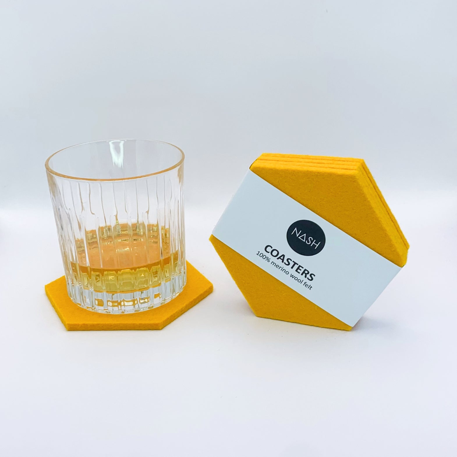 LOKI Merino Wool Coasters - Sun