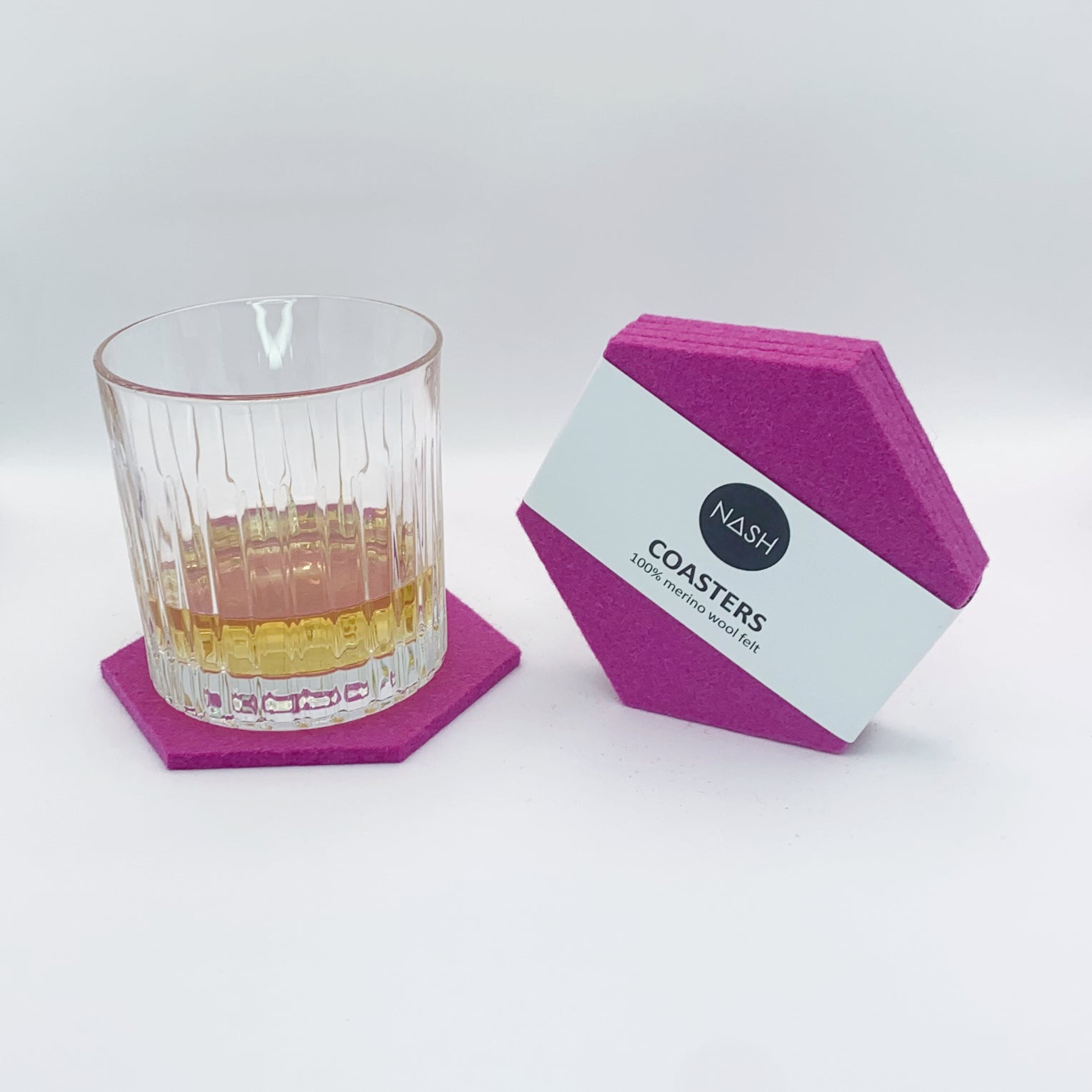 LOKI Merino Wool Coasters - Tullip