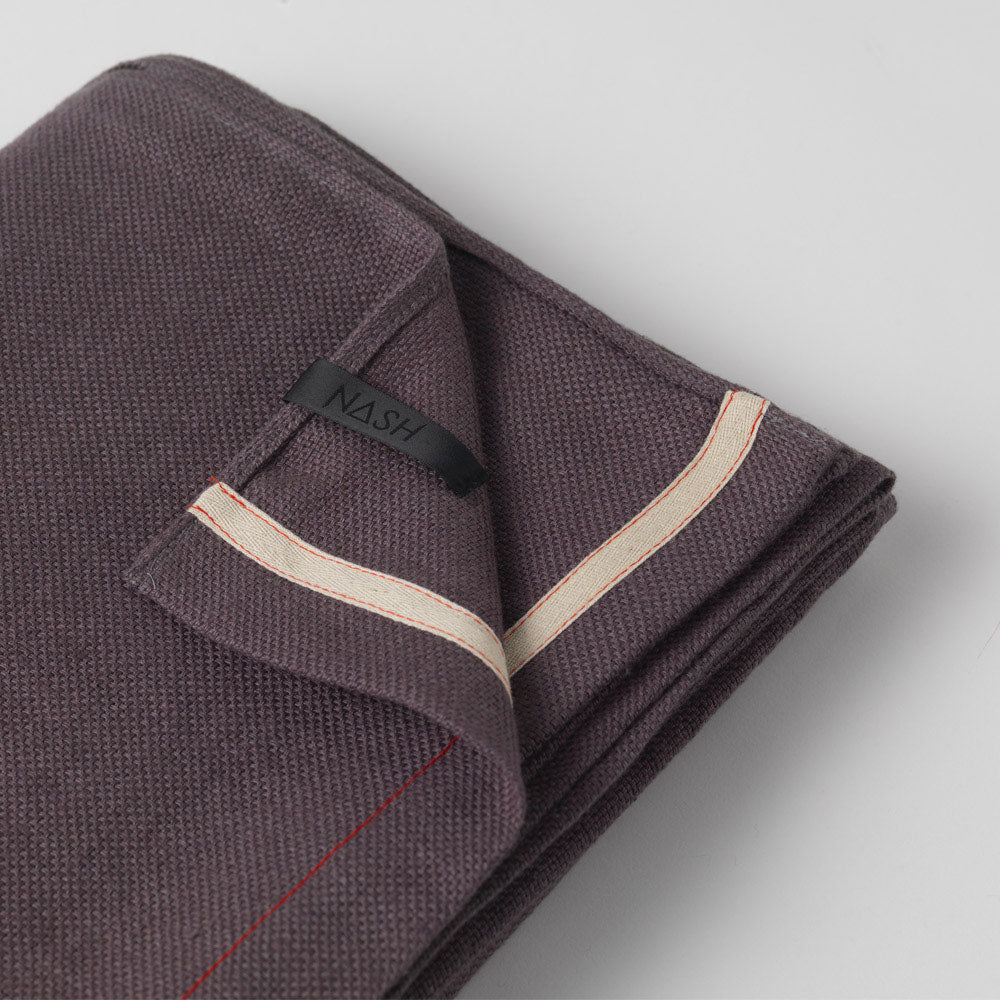 HLIN Linen Throw Blanket - Smoke