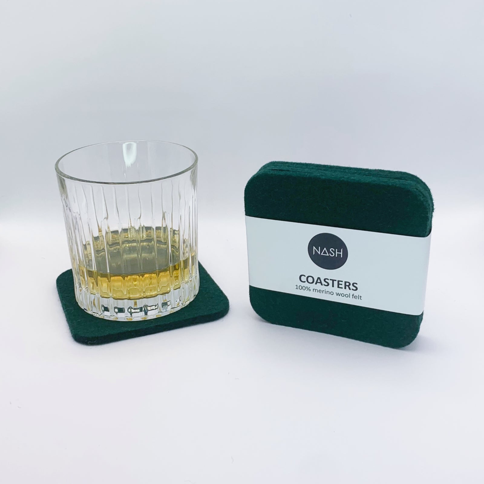 LOKI Merino Wool Coasters - Forest