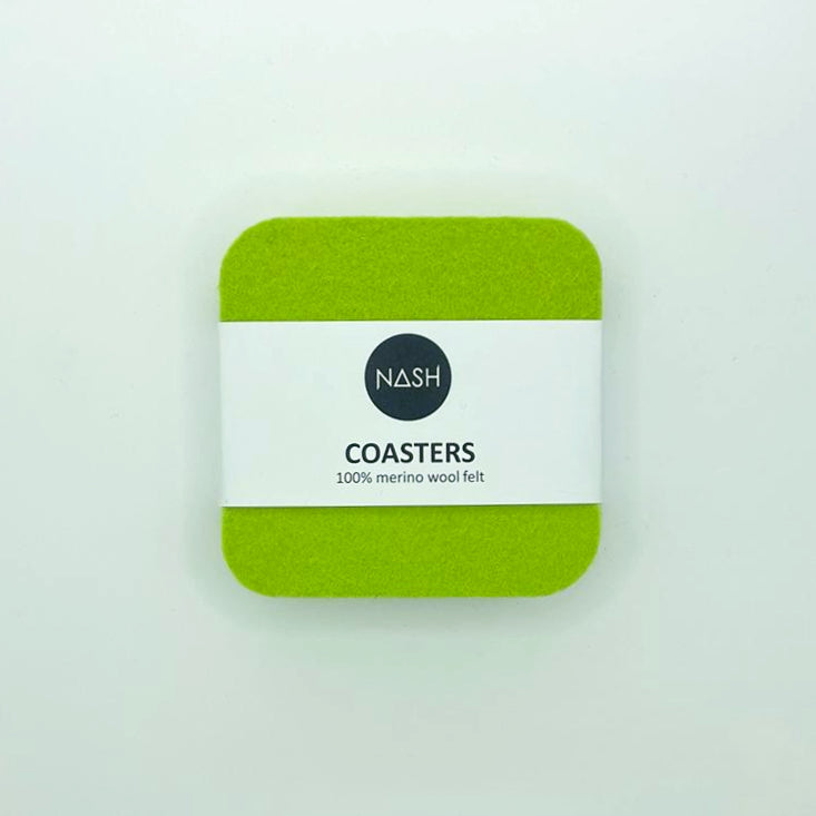 LOKI Merino Wool Coasters - Grass