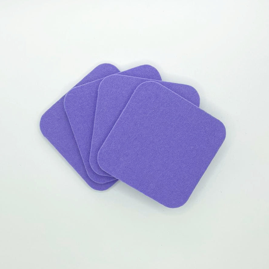LOKI Merino Wool Coasters - Lavender