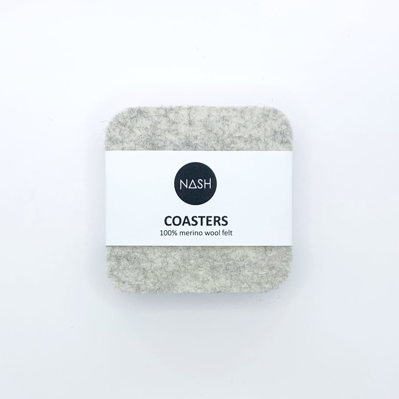 LOKI Merino Wool Coasters - Snow