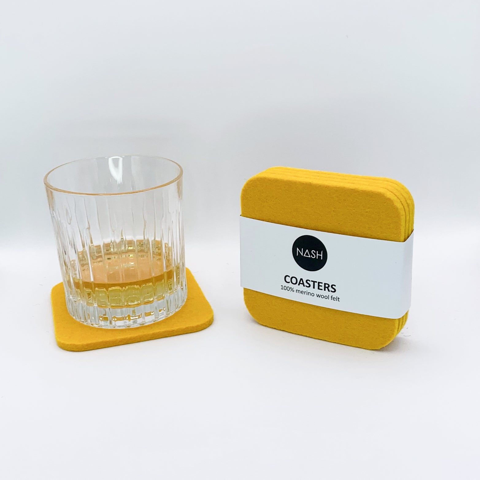 LOKI Merino Wool Coasters - Sun