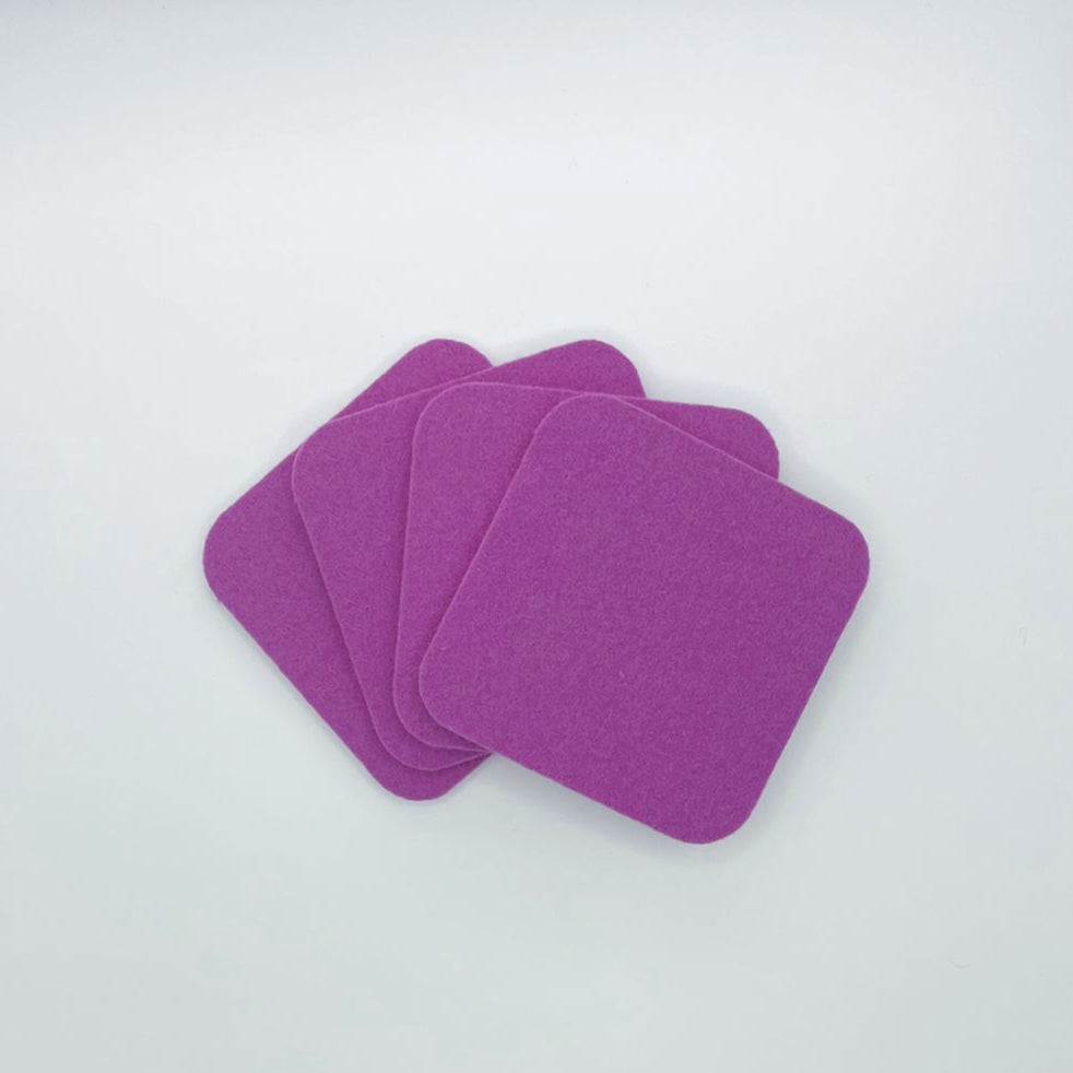 LOKI Merino Wool Coasters - Tullip