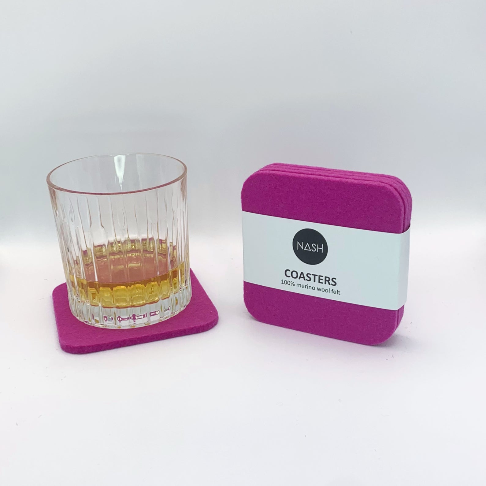 LOKI Merino Wool Coasters - Tullip