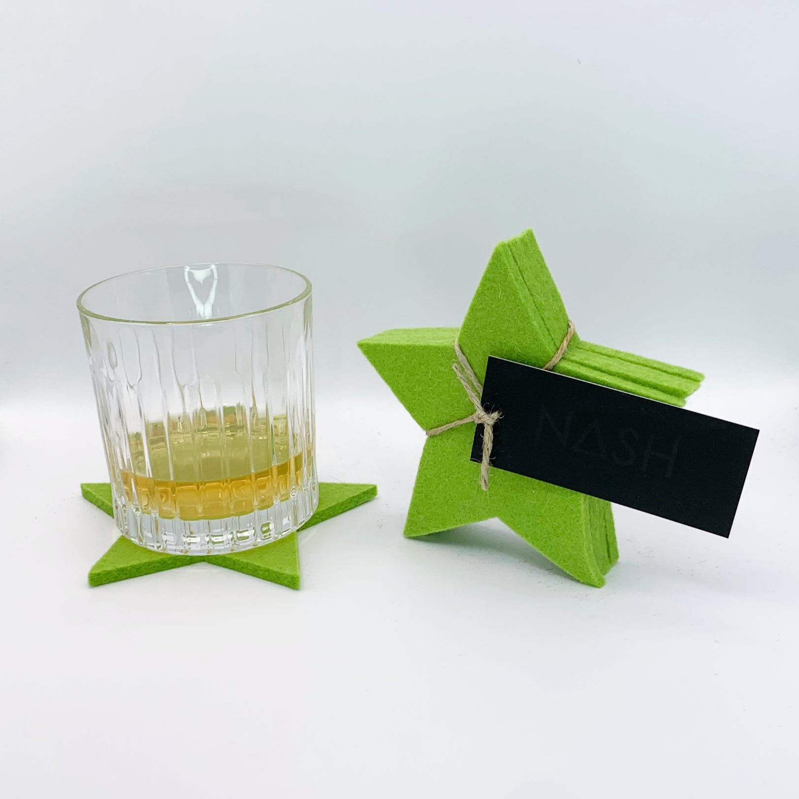 LOKI Merino Wool Coasters - Grass