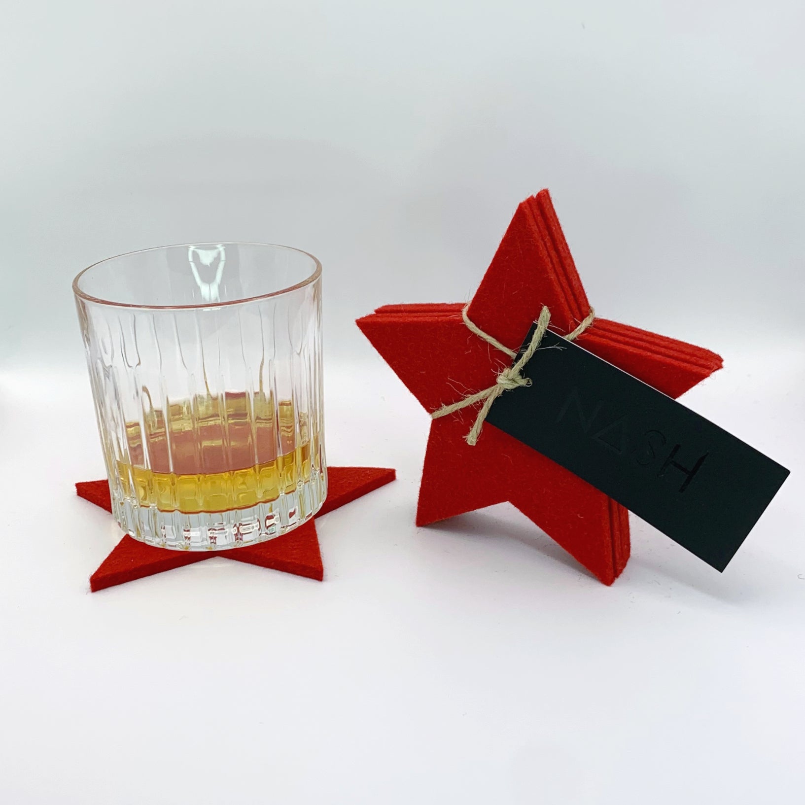 LOKI Merino Wool Coasters - Rose