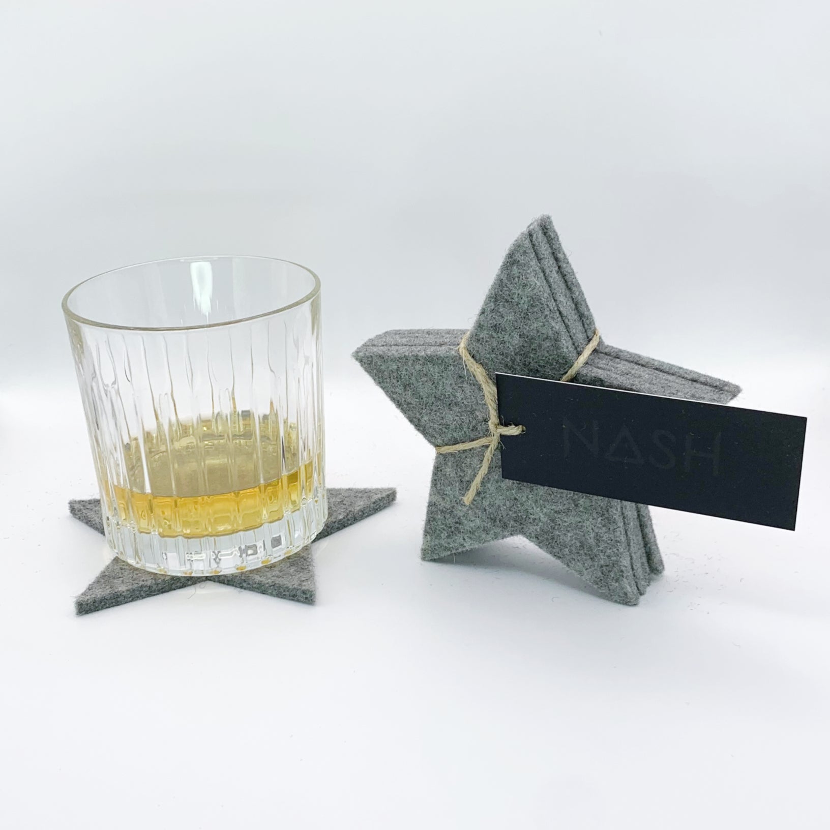 LOKI Merino Wool Coasters - Storm