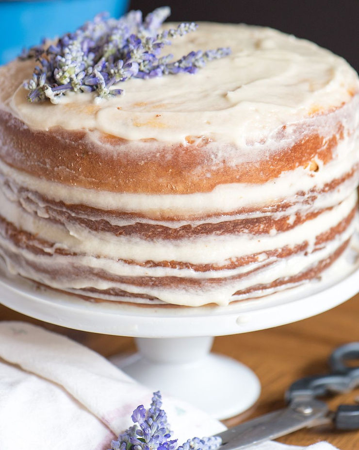 Vanilla Lavender Cake