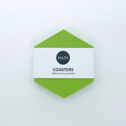 LOKI Merino Wool Coasters - Grass
