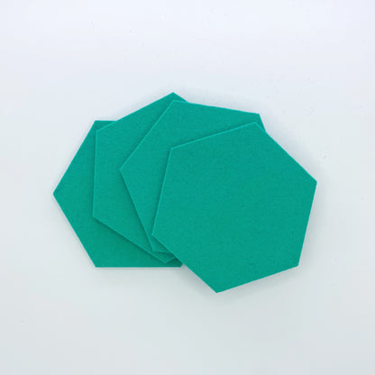 LOKI Merino Wool Coasters - Jade