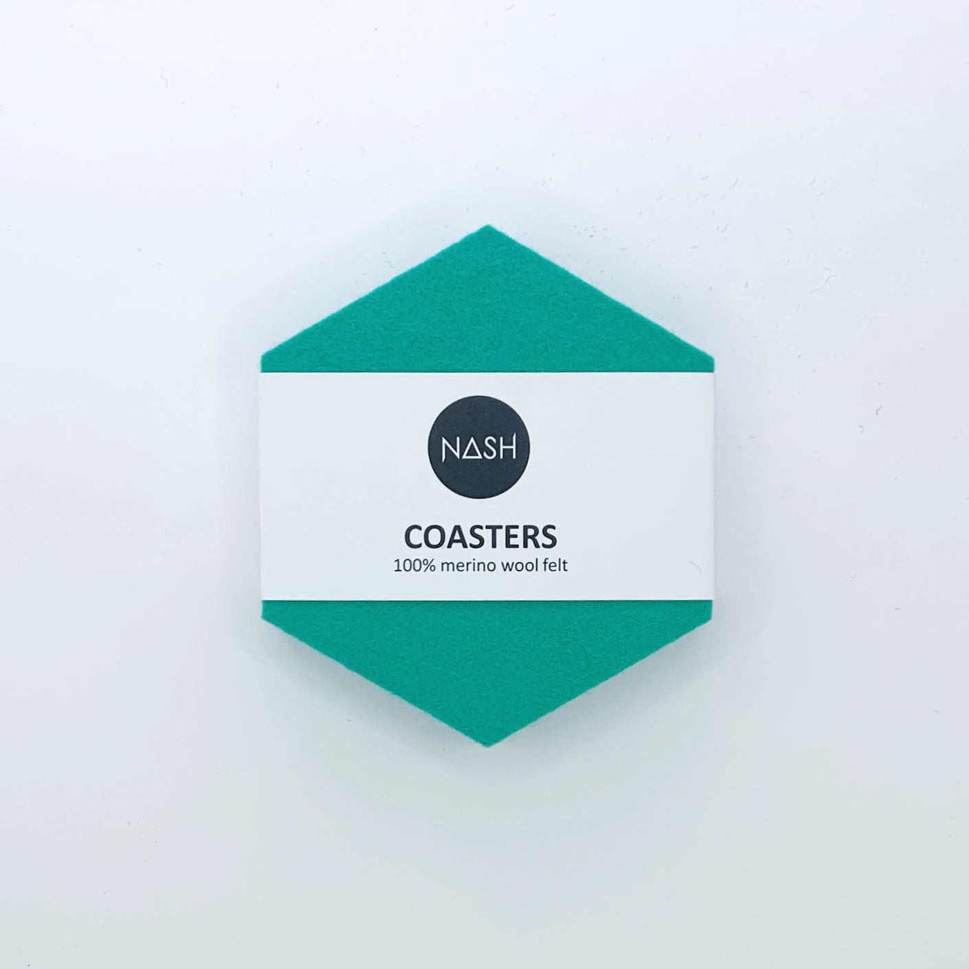 LOKI Merino Wool Coasters - Jade