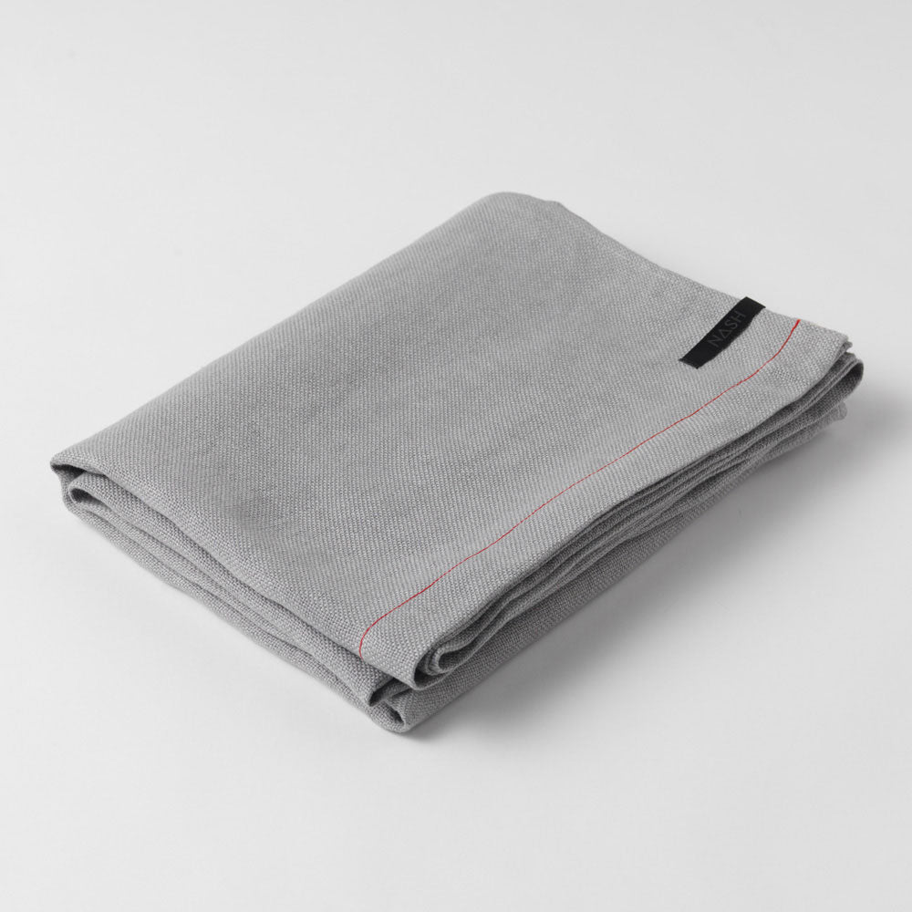 HLIN Linen Throw Blanket - Dove