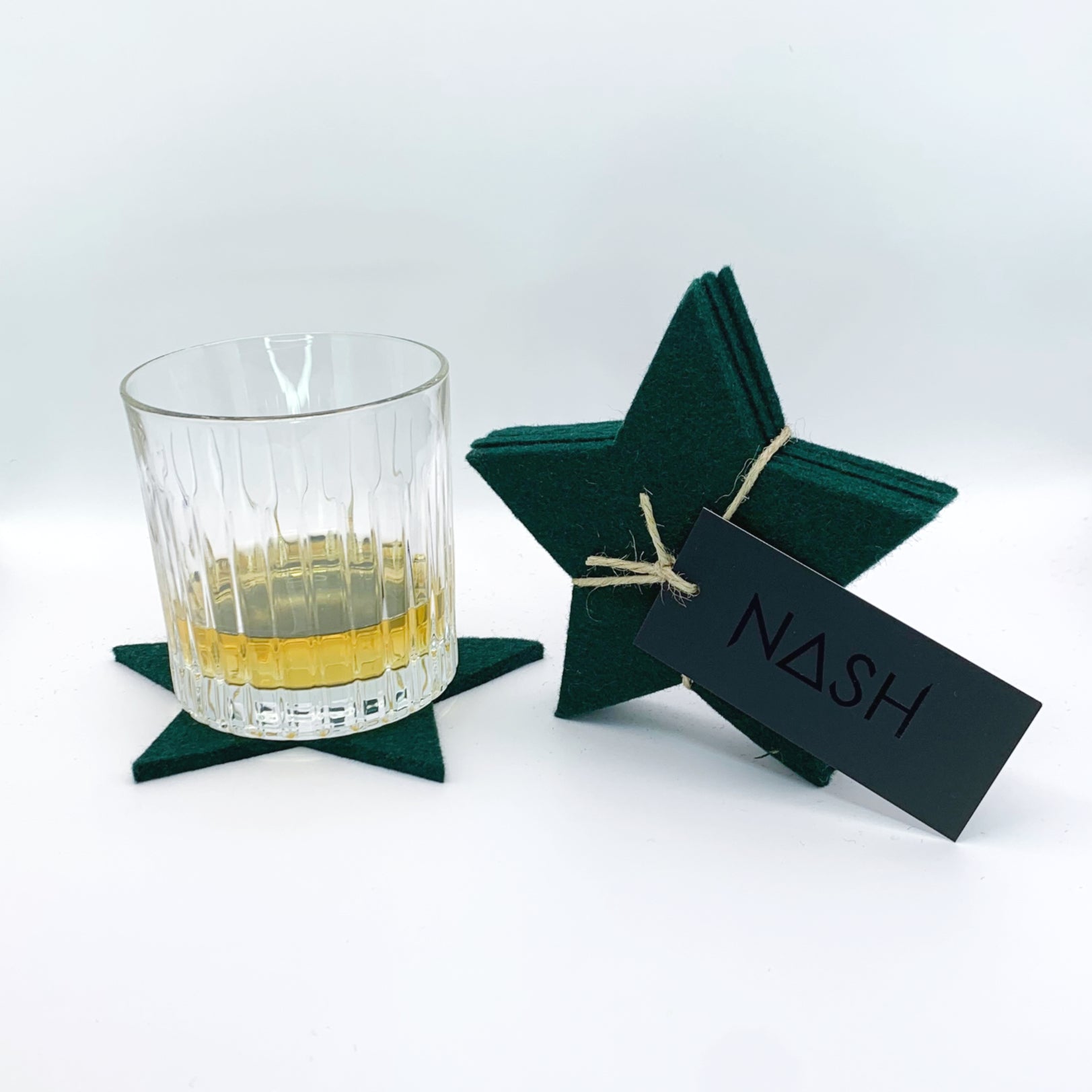 LOKI Merino Wool Coasters - Forest