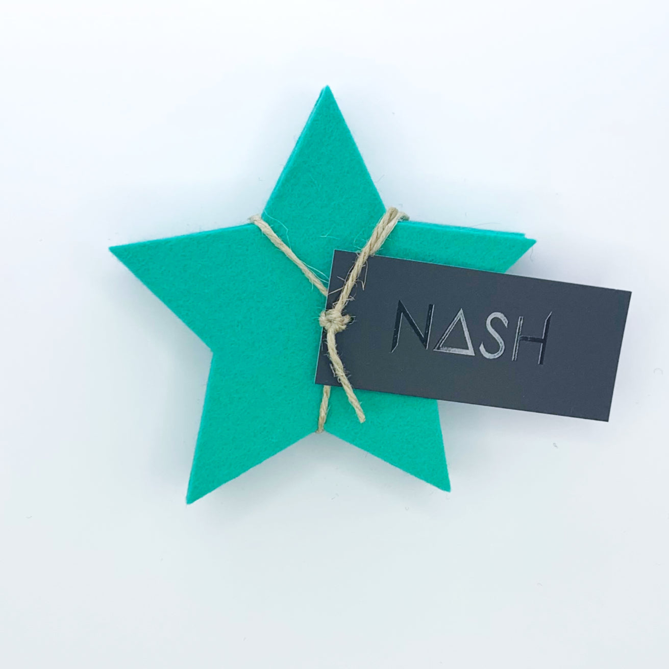 LOKI Merino Wool Coasters - Jade