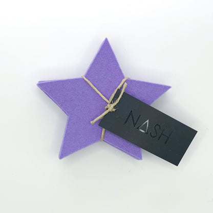 LOKI Merino Wool Coasters - Lavender