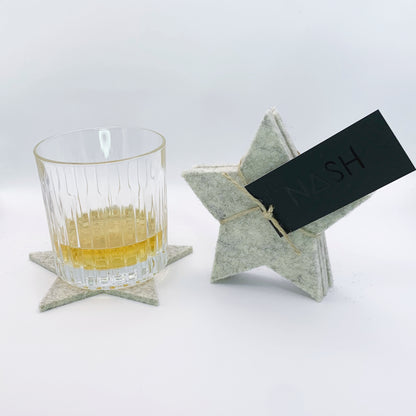 LOKI Merino Wool Coasters - Snow